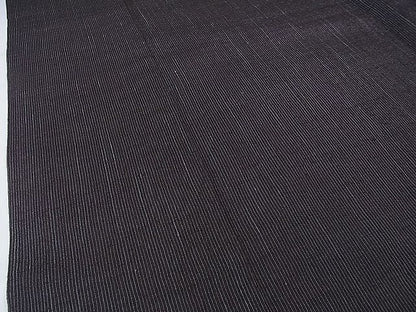 平和屋本店■極上　いしげ結城ちぢみ　単衣　奥順謹製　縮縞　証紙付き　逸品　未使用　DZAA1030kh4 - 平和屋