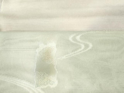 平和屋本店■夏物　和装小物　帯揚げ10枚　絽　紗　絞り　雪芝地紋　流水地紋　桔梗紋紗　舞蝶花文など　逸品　未使用　DZAA10328kh5