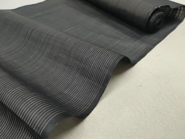 平和屋本店■極上　夏物　重要無形文化財　本場宮古上布　反物　着尺　証紙付き　苧麻　逸品　未使用　DZAA10334kh5