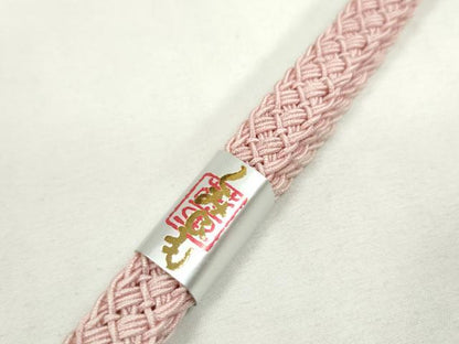 平和屋本店■夏物　和装小物　帯締め・帯揚げセット　絽　舞蝶文　暈し染め　くみひも　逸品　未使用　DZAA10364kh5