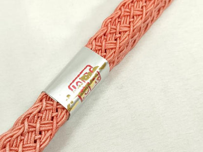 平和屋本店＊夏物 和装小物 帯締め・帯揚げセット 絽 流水花地紋 金彩 逸品 未使用 DZAA10366kh5