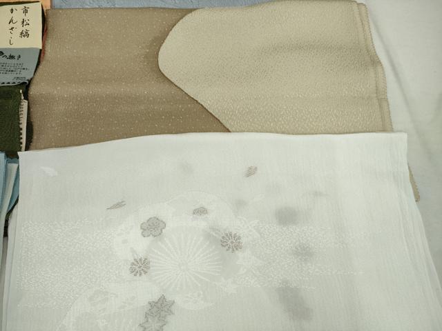 平和屋本店■和装小物　帯揚げ10枚　逸品　未使用　DZAA10372kh5