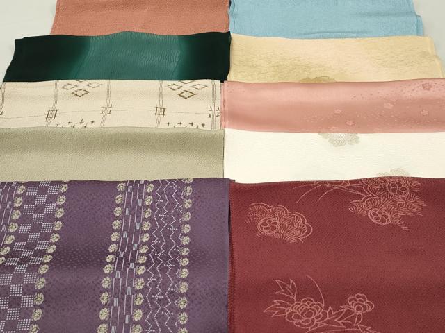 平和屋本店■和装小物　帯揚げ10枚　逸品　未使用　DZAA10607kh5