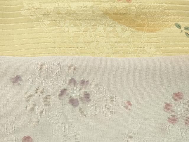 平和屋本店■夏物　和装小物　帯揚げ10枚　逸品　未使用　DZAA10710kh5