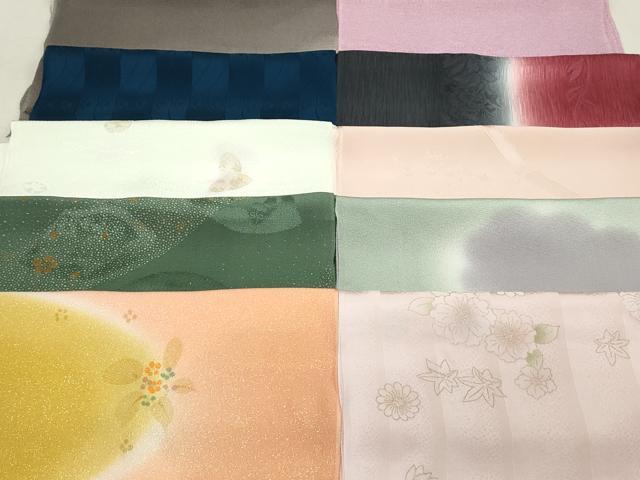 平和屋本店●和装小物 帯揚げ10枚 逸品 未使用 DZAA10782kh5