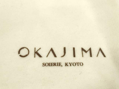 平和屋本店●岡重謹製　OKAJIMA　和装小物　和装バッグ　ハンドバッグ　手提げ　更紗花文　保存袋付き　逸品　未使用　DZAA10818kh5