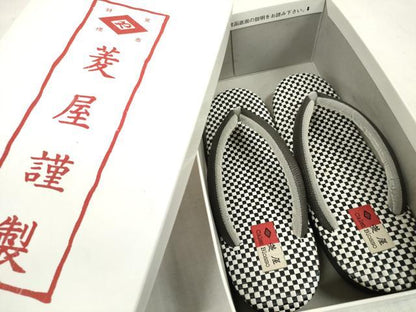 平和屋本店●和装小物 菱屋 Calen Blosso カレンブロッソ カフェ草履 Мサイズ 逸品 DZAA10994kh5