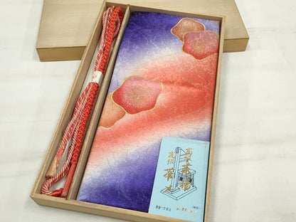 平和屋本店●和装小物 帯締め・帯揚げセット 逸品 未使用 DZAA11051kh5