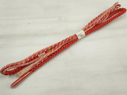 平和屋本店●和装小物 帯締め・帯揚げセット 逸品 未使用 DZAA11051kh5