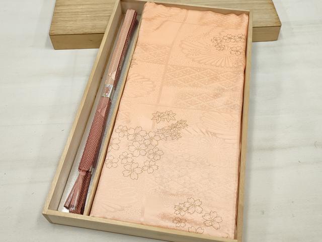 平和屋本店■和装小物　帯締め・帯揚げセット　逸品　未使用　DZAA11058kh5