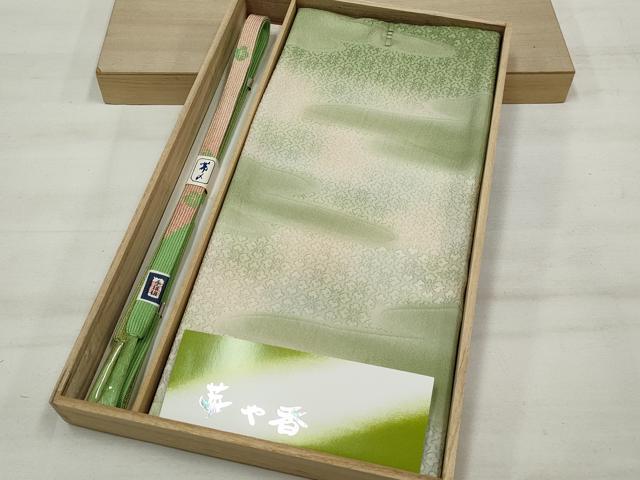 平和屋本店■和装小物　帯締め・帯揚げセット　逸品　未使用　DZAA11061kh5