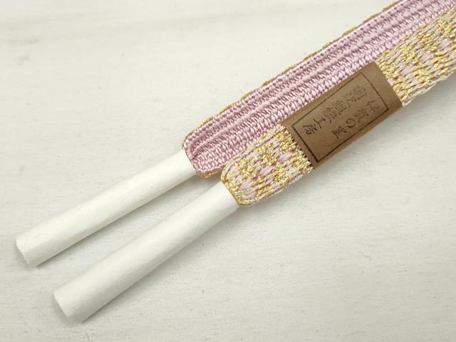 平和屋本店●和装小物 帯締め・帯揚げセット 逸品 未使用 DZAA11063kh5