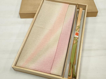 平和屋本店■和装小物　帯締め・帯揚げセット　逸品　未使用　DZAA11064kh5