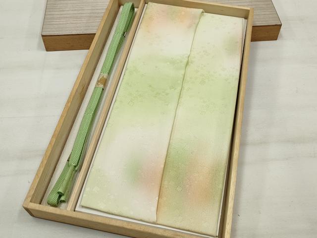 平和屋本店■和装小物　帯締め・帯揚げセット　逸品　未使用　DZAA11065kh5