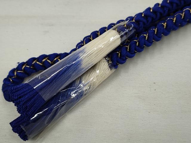 平和屋本店■和装小物　帯締め・帯揚げセット　逸品　未使用　DZAA11067kh5