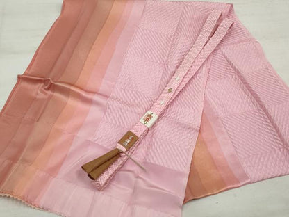平和屋本店●和装小物　帯締め・帯揚げセット　逸品　未使用　DZAA11075kh5