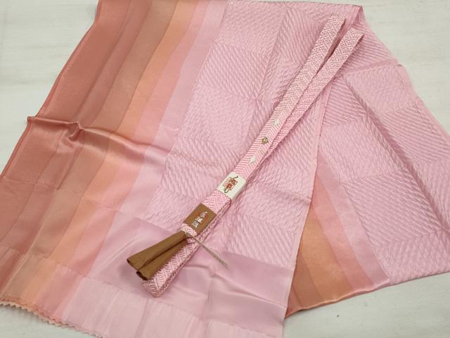 平和屋本店●和装小物　帯締め・帯揚げセット　逸品　未使用　DZAA11075kh5