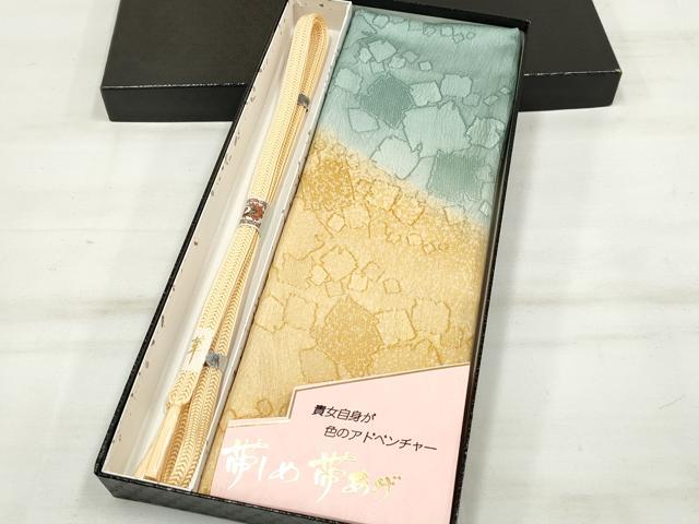 平和屋本店■和装小物　帯締め・帯揚げセット　逸品　未使用　DZAA11078kh5