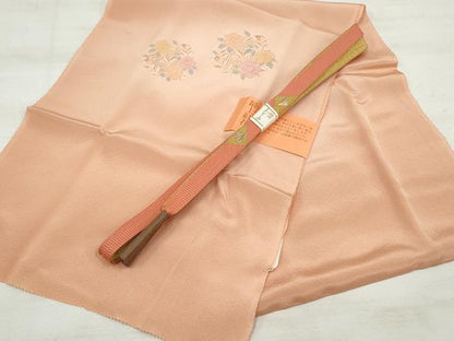 平和屋本店■和装小物　帯締め・帯揚げセット　逸品　未使用　DZAA11081kh5