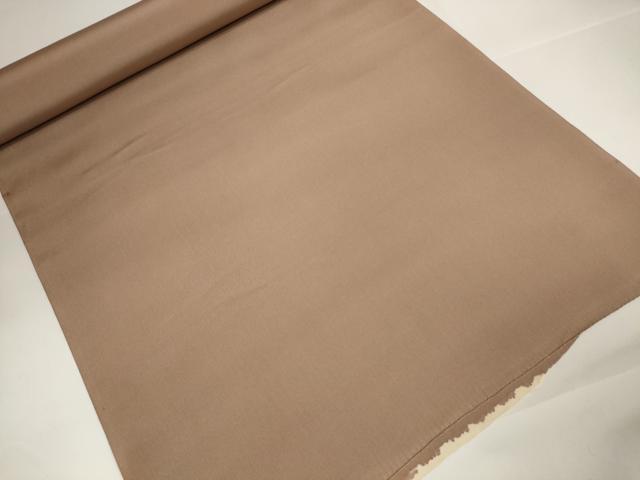 平和屋本店●極上 皇室献上作家 北出与三郎 無地絵羽訪問着 反物 着尺 樹林地紋 宗伝唐茶色 八掛付き 逸品 未使用 DZAA11111kh5