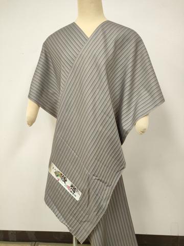 平和屋本店■極上　お召　反物　着尺　キングサイズ　米沢織　まるまなこ柄　東匠 猪俣謹製　証紙付き　逸品　未使用　DZAA11121kh5