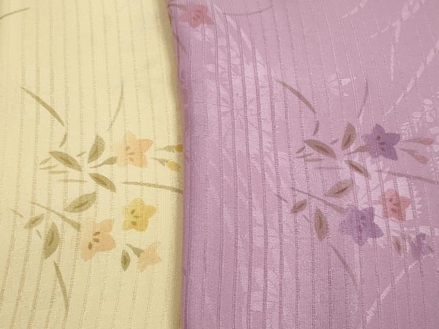 平和屋本店■夏物　和装小物　帯揚げ5枚　正絹　逸品　未使用　DZAA11141kh5　