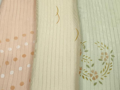 平和屋本店＊夏物 和装小物 帯揚げ5枚 正絹 逸品 未使用 DZAA11142kh5