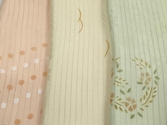 平和屋本店＊夏物 和装小物 帯揚げ5枚 正絹 逸品 未使用 DZAA11142kh5