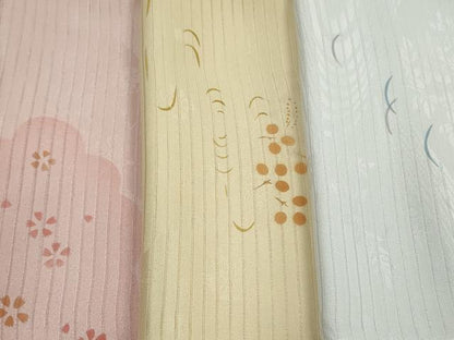 平和屋本店＊夏物 和装小物 帯揚げ5枚 正絹 逸品 未使用 DZAA11146kh5
