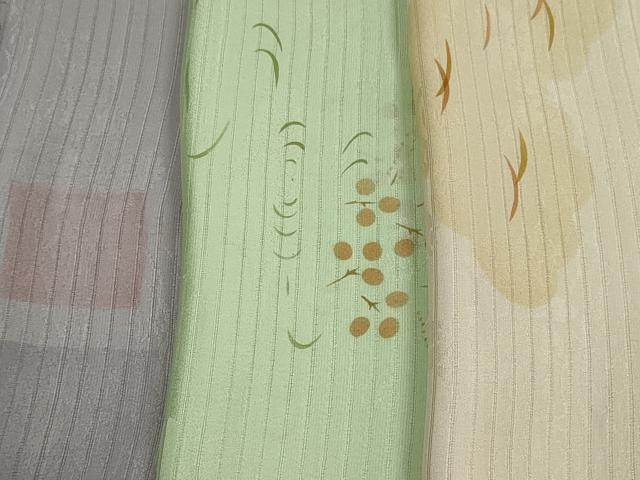 平和屋本店＊夏物 和装小物 帯揚げ5枚 正絹 逸品 未使用 DZAA11147kh5