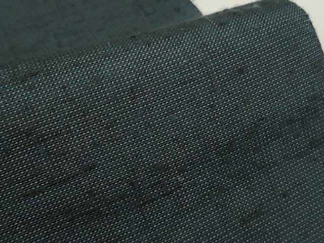 平和屋本店●希少　ざざんざ織　反物　着尺　褐返色　浜松あかね屋　証紙・たとう紙付き　逸品　未使用　DZAA11219kh5