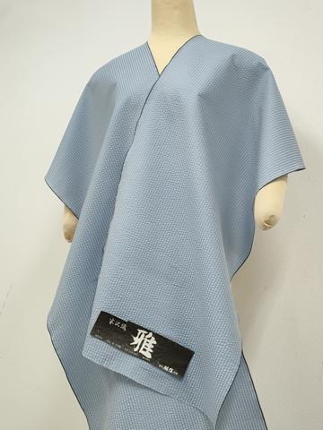 平和屋本店●紬　米沢織　反物　着尺　雅　縞　東匠猪俣謹製　逸品　未使用　DZAA11267kh5