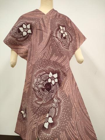 平和屋本店∴極上 夏物 浴衣 有松鳴海絞り 反物 着尺 花丸文 綿 逸品 未使用 DZAA11314kh5