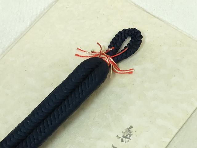平和屋本店■極上 有職組紐道明 帯締め 冠組 羽織紐 宮内庁御用 国立博物館御用 東京芸術大学御用 逸品 未使用 DZAA11348kh5