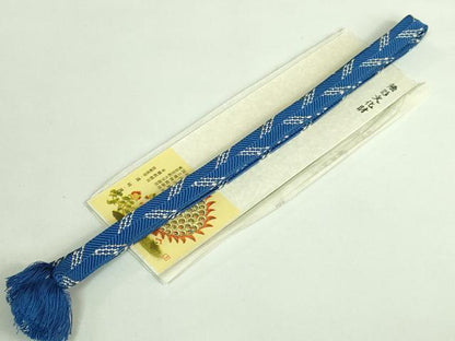 平和屋本店●極上　有職組紐道明　帯締め　笹浪組　金糸　宮内庁御用　国立博物館御用　東京芸術大学御用　逸品　DZAA11359kh5