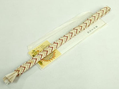 平和屋本店●極上 有職組紐道明 帯締め 笹浪組 金糸 宮内庁御用 国立博物館御用 東京芸術大学御用 逸品 DZAA11373kh5