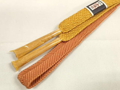 平和屋本店■和装小物　帯締め・帯揚げセット　逸品　未使用　DZAA11442kh5