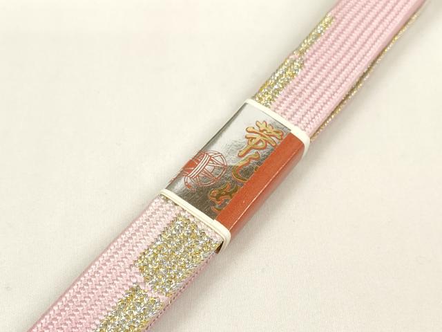 平和屋本店●和装小物 帯締め・帯揚げセット 逸品 未使用 DZAA11448kh5