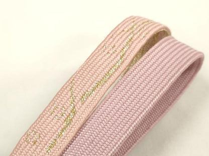 平和屋本店■和装小物　帯締め・帯揚げセット　逸品　未使用　DZAA11449kh5