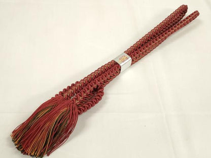 平和屋本店●和装小物 帯締め・帯揚げセット 逸品 未使用 DZAA11452kh5
