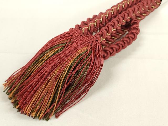 平和屋本店●和装小物 帯締め・帯揚げセット 逸品 未使用 DZAA11452kh5