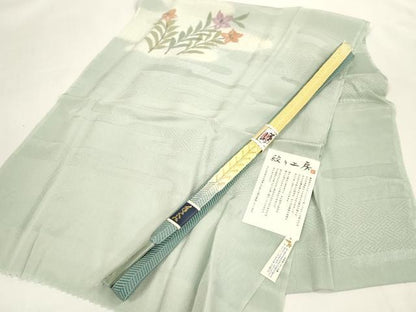 平和屋本店■和装小物　帯締め・帯揚げセット　逸品　未使用　DZAA11458kh5