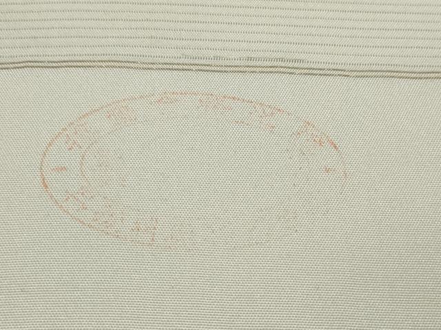 平和屋本店＊極上 夏物 小紋 反物 着尺 絽 総刺繍 月 ムーン 金糸 逸品 未使用 DZAA11468kh5