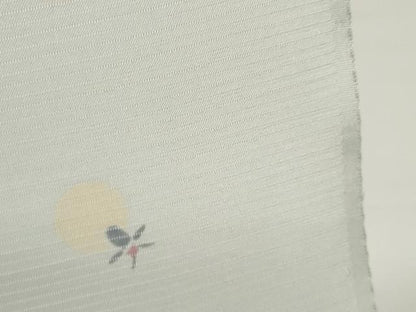 平和屋本店＊極上 夏物 小紋 反物 着尺 絽 蛍 ホタル 逸品 未使用 DZAA11469kh5