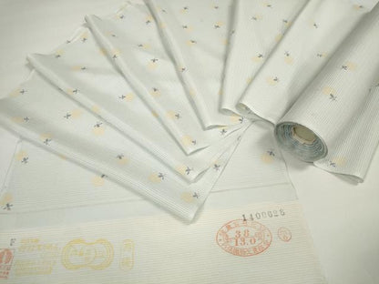 平和屋本店＊極上 夏物 小紋 反物 着尺 絽 蛍 ホタル 逸品 未使用 DZAA11469kh5