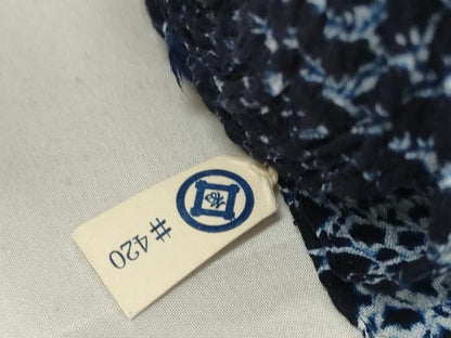 平和屋本店∴極上 夏物 男性 浴衣 有松鳴海絞り 反物 着尺 キングサイズ 三浦絞り 松坂屋扱い 綿 逸品 未使用 DZAA11561kh6