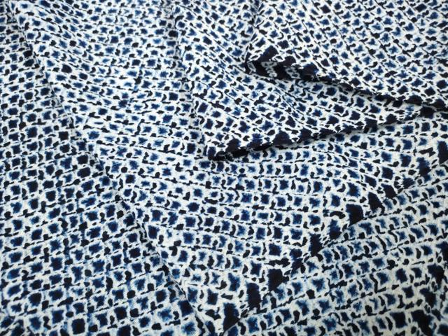 平和屋本店∴極上 夏物 浴衣 有松鳴海絞り 反物 着尺 三浦絞り 綿 逸品 未使用 DZAA11569kh6