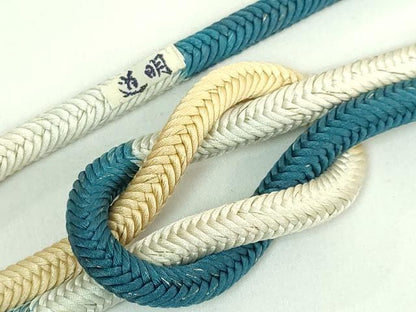 平和屋本店●極上　有職組紐道明　帯締め　奈良組　金糸　宮内庁御用　国立博物館御用　東京芸術大学御用　逸品　DZAA11605kh6