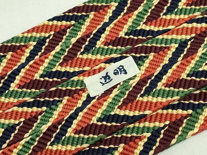 平和屋本店●極上　有職組紐道明　帯締め　笹浪組　法隆寺　宮内庁御用　国立博物館御用　東京芸術大学御用　逸品　DZAA11698kh6