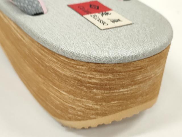 平和屋着物●極上　和装小物　菱屋　Calen Blosso　カレンブロッソ　カフェ草履　Ｌサイズ　25.0cm　逸品　DZAA11709kh6